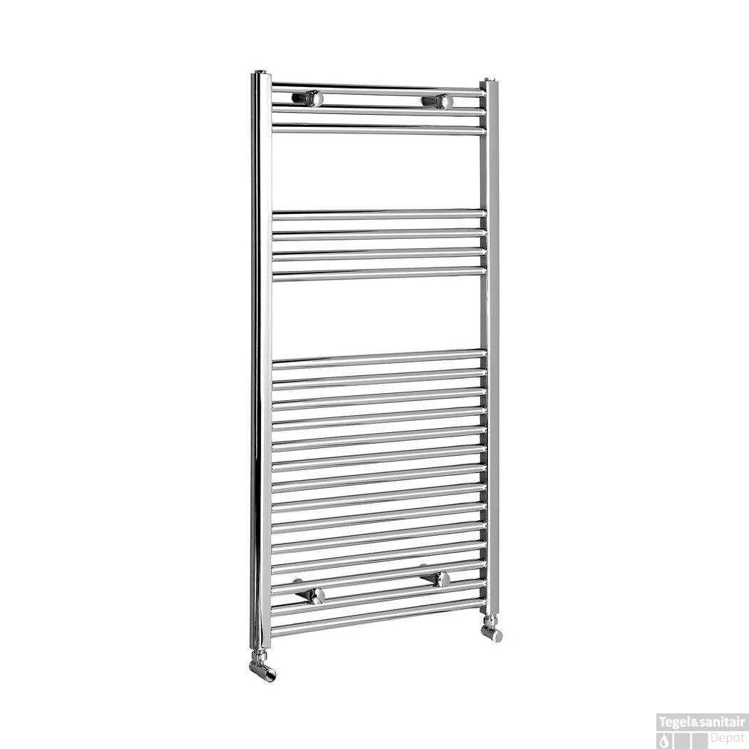 Handdoekradiator Sapho Alya Recht 60x111.8 Cm 364W Chroom - Afbeelding 2