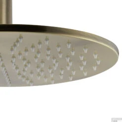 Regendoucheset Inbouw Salenzi Giro S Muur Uitloop Gegalvaniseerd Geborsteld Messing Goud 30 Cm -Badkamermeubels 14aj15 detail 5 2 3 2 1