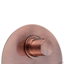 Regendoucheset Inbouw Salenzi Giro R Muur Uitloop Gegalvaniseerd Geborsteld Koper 30 Cm -Badkamermeubels 14aj15 detail 7 1 1