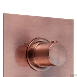 Regendoucheset Inbouw Salenzi Giro S Muur Uitloop Gegalvaniseerd Geborsteld Koper 30 Cm -Badkamermeubels 14aj15 detail1 1 2 1