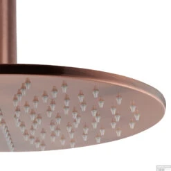 Regendoucheset Inbouw Salenzi Giro S Muur Uitloop Gegalvaniseerd Geborsteld Koper 30 Cm -Badkamermeubels 14aj15 detail2 2 2 1