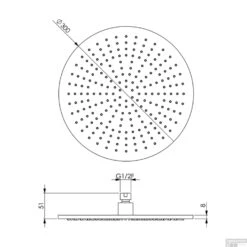 Regendoucheset Inbouw Salenzi Giro S Muur Uitloop Gegalvaniseerd Geborsteld Koper 30 Cm -Badkamermeubels 14aj15r tech4 7 1 1 1 2 2 1