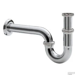 Buissifon Wiesbaden Rond Incl Rozet. Chroom