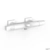 Thermostatische Mengkraan Tres Over-Wall Voor Bad En Douche Mat Wit -Badkamermeubels 19017405bm shop