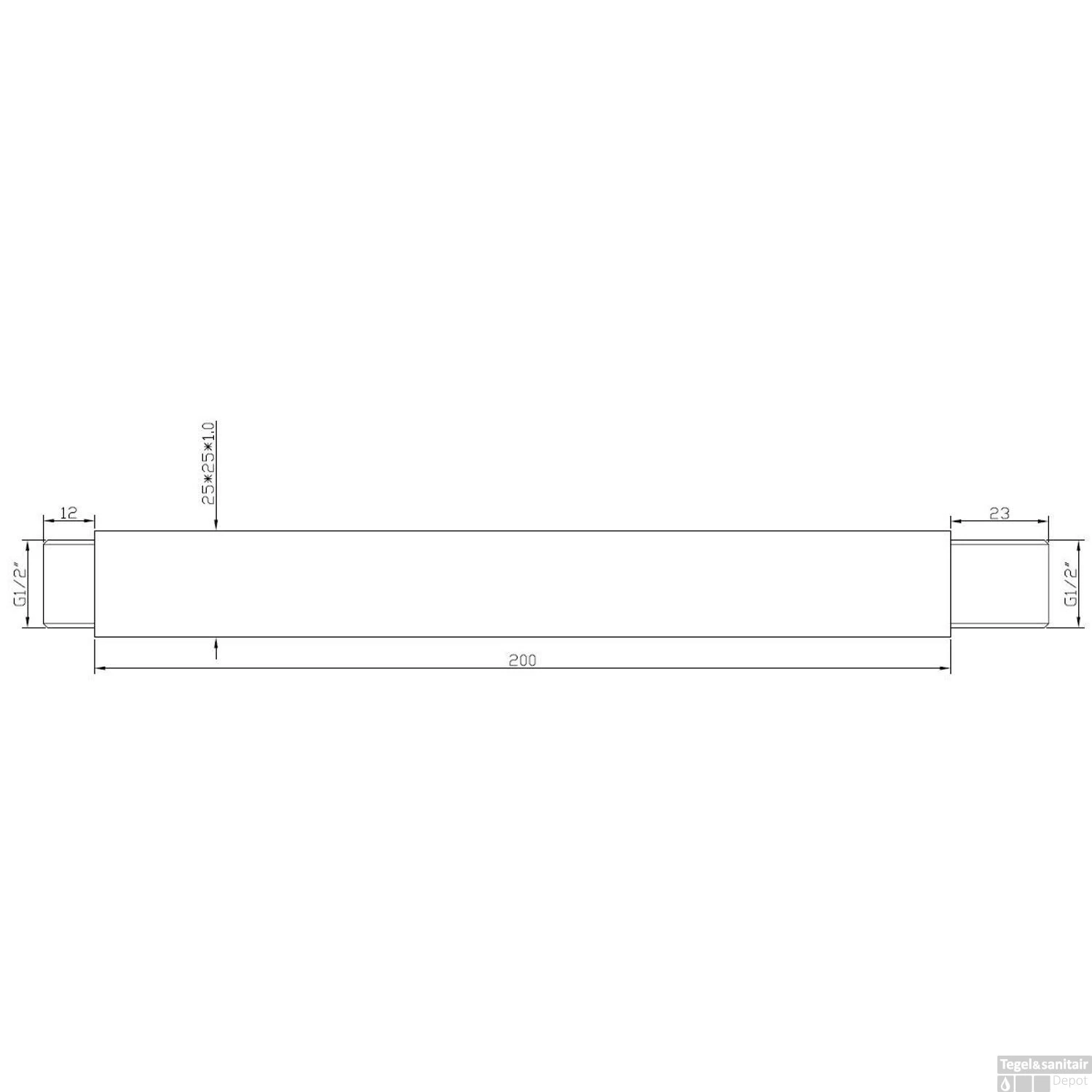Thermostatische Inbouw Regendouche Set Wiesbaden Type 13 Plafondarm 20 Cm Vierkant Glijstang 7 Thermostatische Inbouw Regendouche Set Wiesbaden Type 13 Plafondarm 20 Cm Vierkant Glijstang - Afbeelding 5