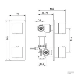 Thermostatische Inbouw Regendouche Set Wiesbaden Type 13 Plafondarm 20 Cm Vierkant Glijstang 25 Thermostatische Inbouw Regendouche Set Wiesbaden Type 13 Plafondarm 20 Cm Vierkant Glijstang -Badkamermeubels 29.3965 1 4