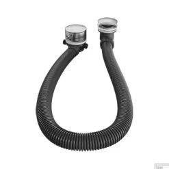 Badafvoer Met Overloop Badvulcombinatie Brauer Brushed Edition Geborsteld RVS