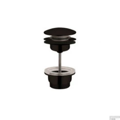 Afvoerplug Plieger Roma 2in1-Systeem 5/4'' Aansluiting Mat Zwart