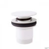 Afvoerplug Tres Complementos Clickwaste Mat Wit -Badkamermeubels afvoerplug tres complementos clickwaste mat wit shop