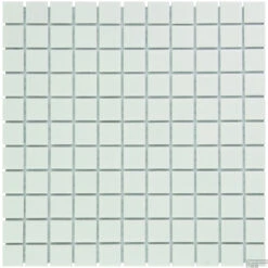 Mozaïek Barcelona 30x30 Cm Geglazuurd Porselein Mat Wit (Prijs Per 0.90 M2)