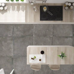 Vloertegel Dream Smoke 80x80 Cm (Doosinhoud 1.28 M2) 5 Vloertegel Dream Smoke 80x80 Cm (Doosinhoud 1.28 M2) -Badkamermeubels amb dream smoke