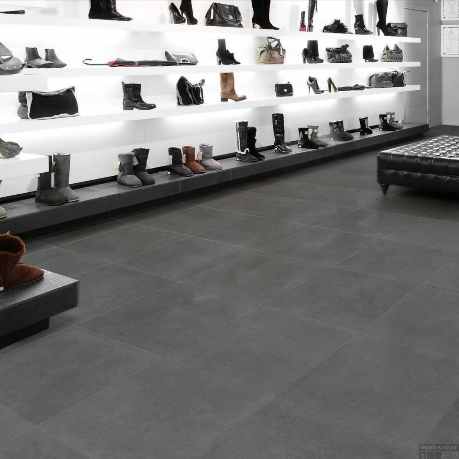 Vloertegel Rak Surface Ash 30X60cm Half Gepolijst (Doosinhoud 1,08M²) 4 Vloertegel Rak Surface Ash 30X60cm Half Gepolijst (Doosinhoud 1,08M²) - Afbeelding 2