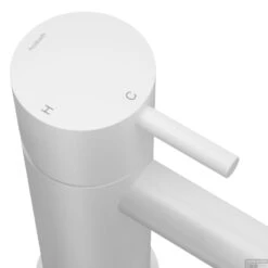 Badkraan Hotbath Cobber Thermostaat Waterval Uitloop Mat Wit -Badkamermeubels b021wh badkraan hotbath cobber thermostaat waterval uitloop mat wit 1