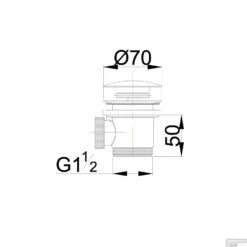 Badafvoer Boss & Wessing Clickwaste 5/4 Voor Vrijstaand Bad Geborsteld Messing Goud 5 Badafvoer Boss & Wessing Clickwaste 5/4 Voor Vrijstaand Bad Geborsteld Messing Goud -Badkamermeubels badafvoer boss wessing clickwaste voor vrijstaand bad geborsteld messing goud tech
