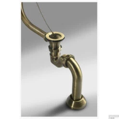 Badafvoer Sapho Charleston Inclusief Sifon Messing Goud 52 Mm -Badkamermeubels badafvoer sapho charleston inclusief sifon messing goud 52 mm detail1