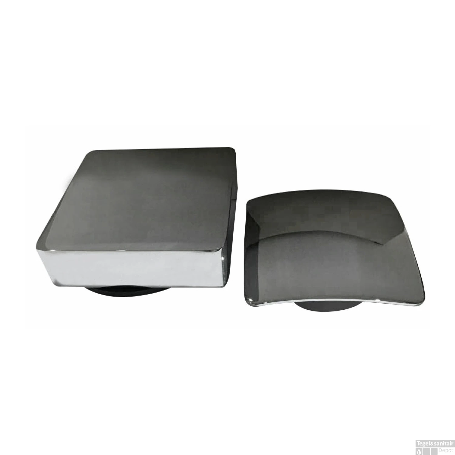 Badafvoerplug Set Boss & Wessing Tbv Badoverloopcombinatie Met Vulfunctie Vierkant Chroom 3 Badafvoerplug Set Boss & Wessing Tbv Badoverloopcombinatie Met Vulfunctie Vierkant Chroom