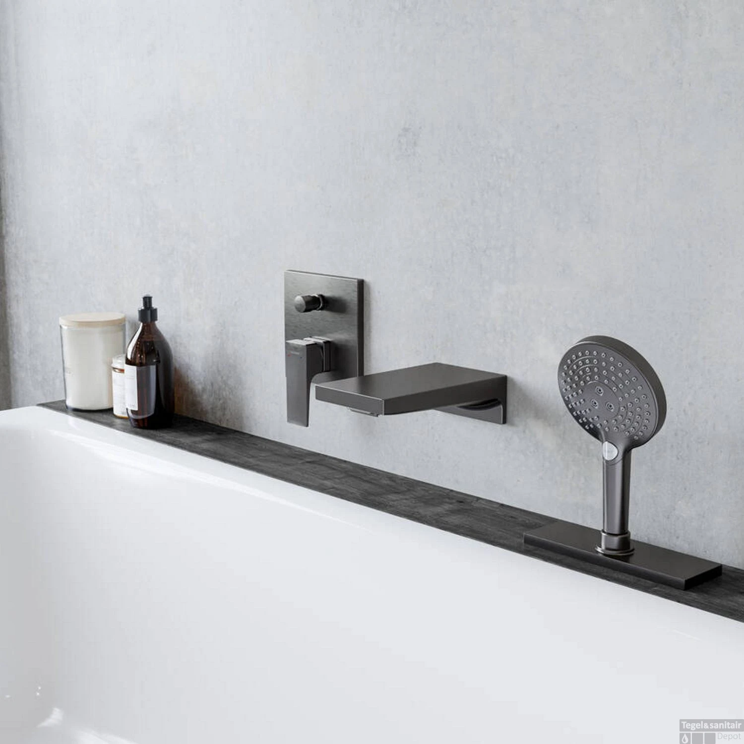 Baduitloop Metropol HansGrohe Watervalstraal 18.5 Cm Gepolijst Goud 5 Baduitloop Metropol HansGrohe Watervalstraal 18.5 Cm Gepolijst Goud - Afbeelding 3