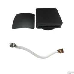 Badvulcombinatie Wiesbaden Vierkant Mat Zwart -Badkamermeubels badvulcombinatie wiesbaden vierkant mat zwart shop