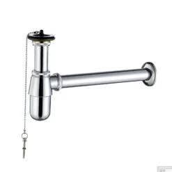 Bekersifon Boss & Wessing 5/4 33 Cm Met Plug En Ketting