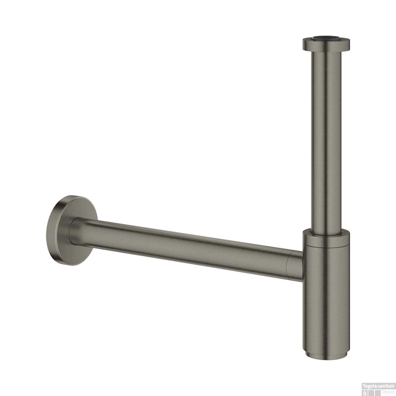 Bekersifon Grohe Others Verstelbaar Hard Graphite Geborsteld