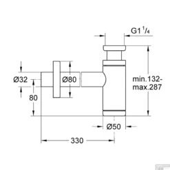 Bekersifon Grohe Others Verstelbaar Supersteel 5 Bekersifon Grohe Others Verstelbaar Supersteel -Badkamermeubels bekersifon grohe others verstelbaar supersteel tech