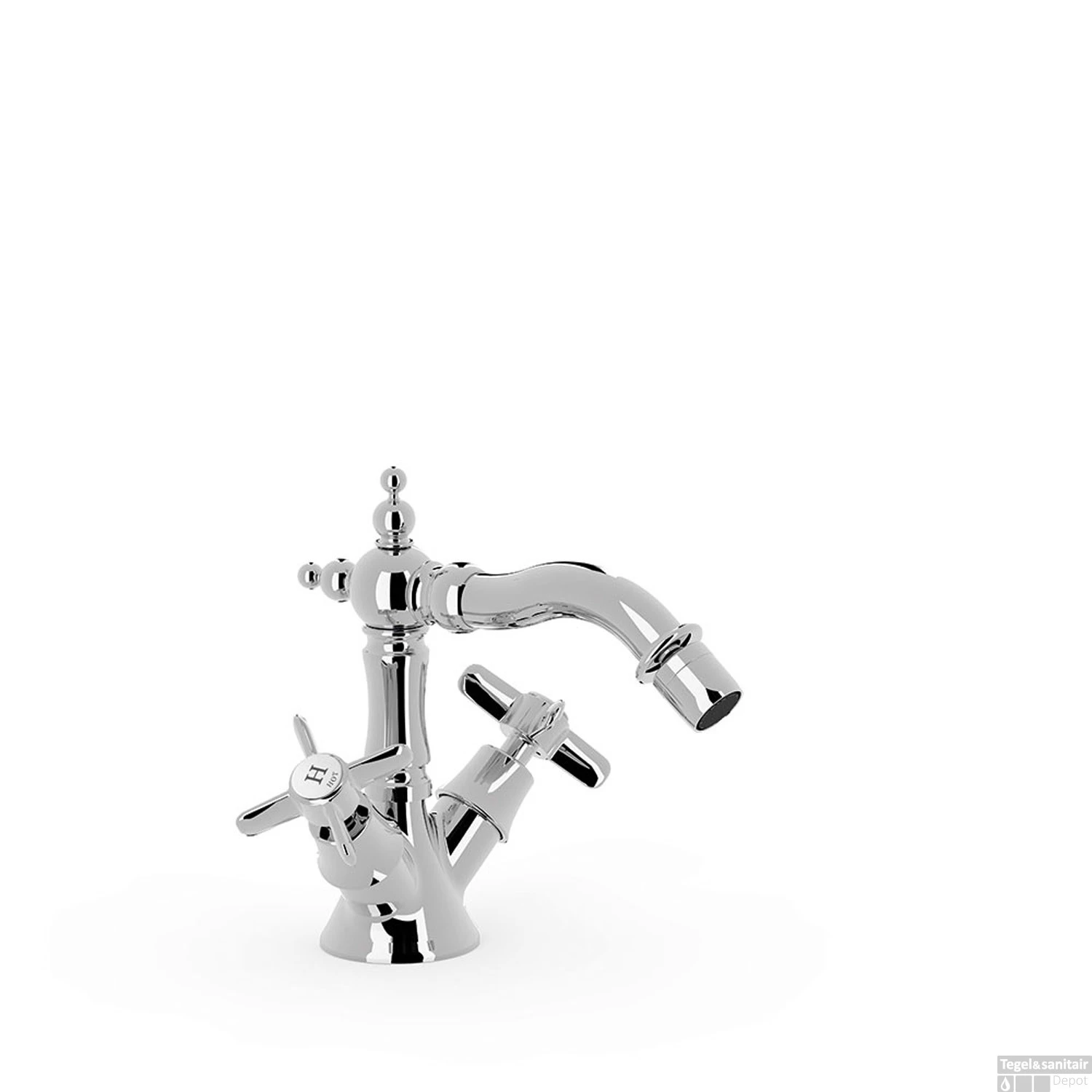 Bidetmengkraan Tres Clasic 2 Kruisgreep Klassiek Chroom 3 Bidetmengkraan Tres Clasic 2 Kruisgreep Klassiek Chroom