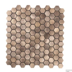 Mozaiek Tegels Dune Reflections Hexagon 29x30.5 Cm Brons/Koper (Prijs Per Matje) -Badkamermeubels blg0136 kopi ren recht
