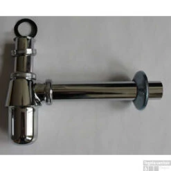 BWS Bekersifon Chroom Rond Inclusief Muurbuis En Rozet 5/4 X 32mm -Badkamermeubels bws bekersifon chroom rond inclusief muurbuis en rozet 5 4 x 32mm 3