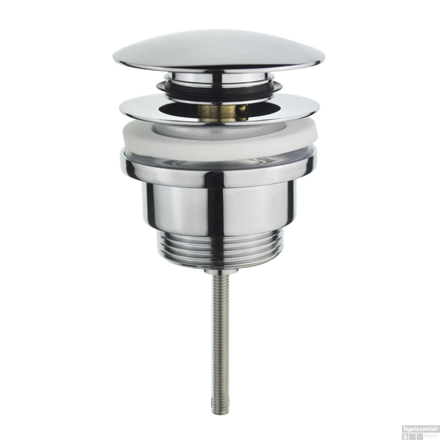 BWS Clickwaste 5/4 Laag Chroom 3 BWS Clickwaste 5/4 Laag Chroom