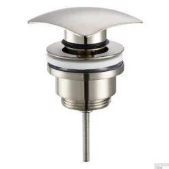 BWS Clickwaste Vierkant 5/4 RVS Look 6 BWS Clickwaste Vierkant 5/4 RVS Look -Badkamermeubels bws clickwaste vierkant rvs look 5 4 shop