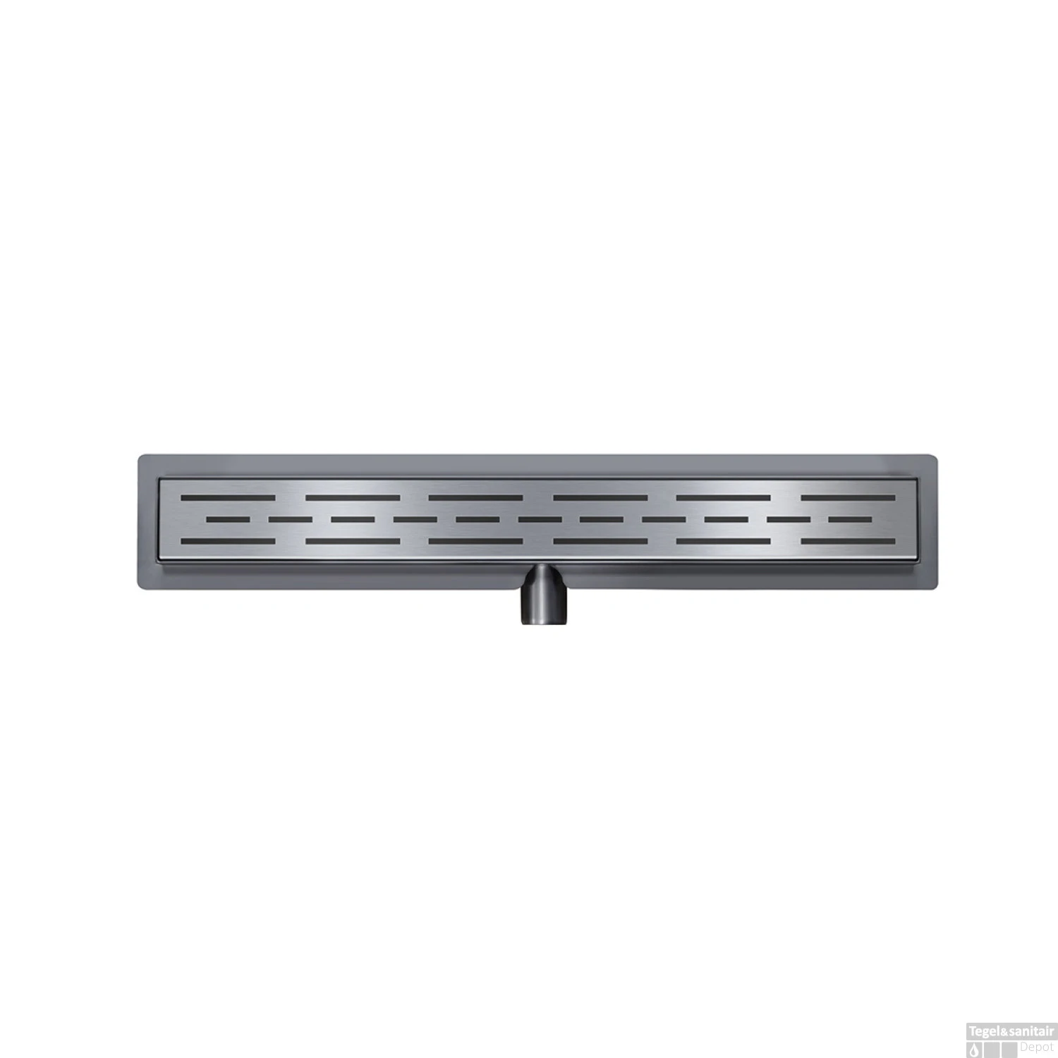 BWS Douchegoot Flens Met Uitneembare Haarfilter 90x7x6.7 Cm Gunmetal 4 BWS Douchegoot Flens Met Uitneembare Haarfilter 90x7x6.7 Cm Gunmetal - Afbeelding 2