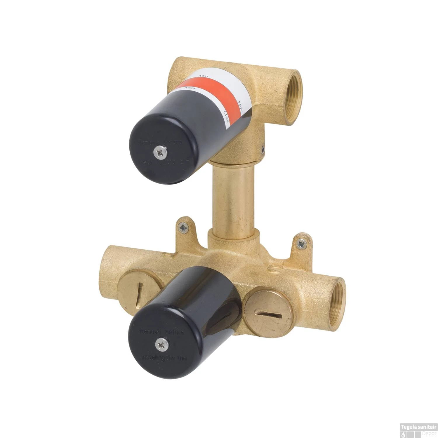 BWS Inbouwdeel 2-Weg Douchethermostaat 3 BWS Inbouwdeel 2-Weg Douchethermostaat