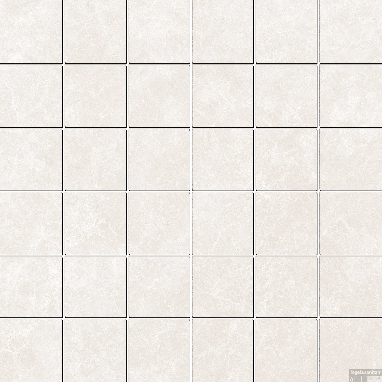 Mozaïektegel Cristacer Capitolina Ivory 33.3x33.3 Cm (Per M2) 3 Mozaïektegel Cristacer Capitolina Ivory 33.3x33.3 Cm (Per M2)