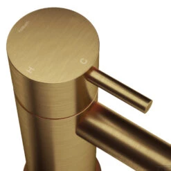 Inbouw Douchemengkraan Hotbath Cobber 2-weg Geborsteld Messing -Badkamermeubels cb029extbb inbouw douchemengkraan hotbath cobber 2 weg geborsteld messing 1