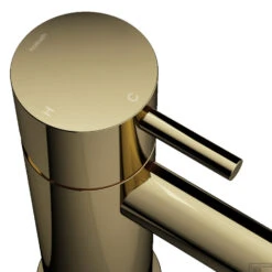 Inbouw Douchemengkraan Hotbath Cobber 2-weg Gepolijst Messing PVD -Badkamermeubels cb029extnbp inbouw douchemengkraan hotbath cobber 2 weg gepolijst messing pvd 1