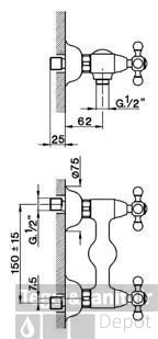 Cisal Arcana Douchemengkraan AR00044121 Chroom