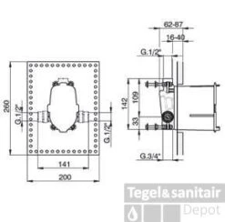 Cisal Inbouwdeel Mengkraan Met Omsteller ZA00421504