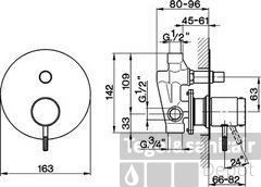 Cisal Step Bad/Douchemengkraan Rvs ST0002102A