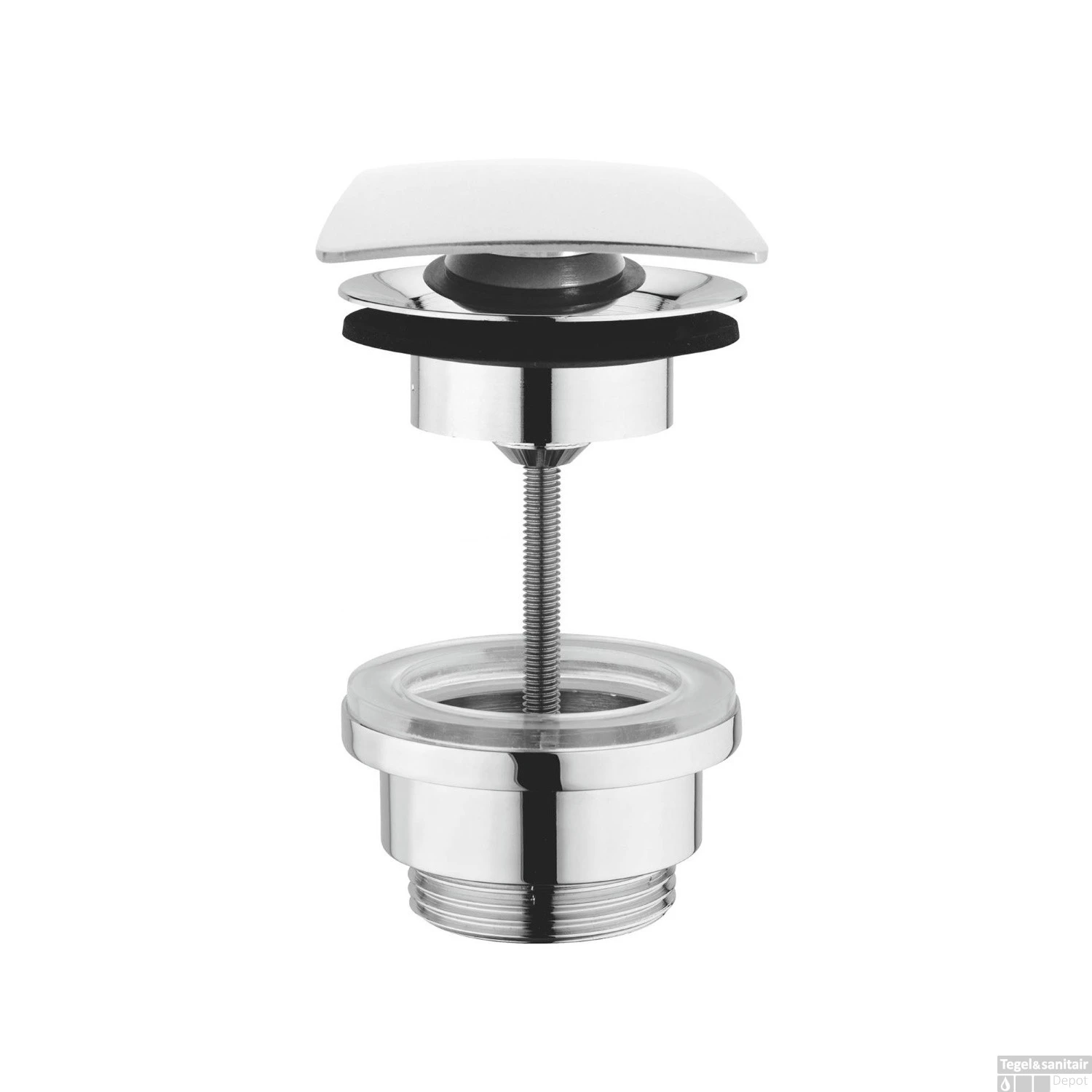 Clickwaste Design Herzbach Living Universeel 5/4'' Chroom 3 Clickwaste Design Herzbach Living Universeel 5/4'' Chroom