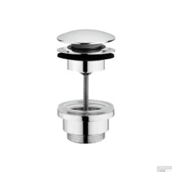 Clickwaste Design Herzbach Living Universeel 5/4'' Chroom Zonder Overloop