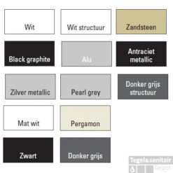 Designradiator Plieger Palmyra 580 Watt Midden- Of Zijaansluiting 117,5x50 Cm Pearl Grey -Badkamermeubels de kleuren 428