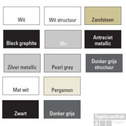 Designradiator Plieger Palmyra 868 Watt Midden- Of Zijaansluiting 177,5x50 Cm Mat Wit -Badkamermeubels de kleuren 438