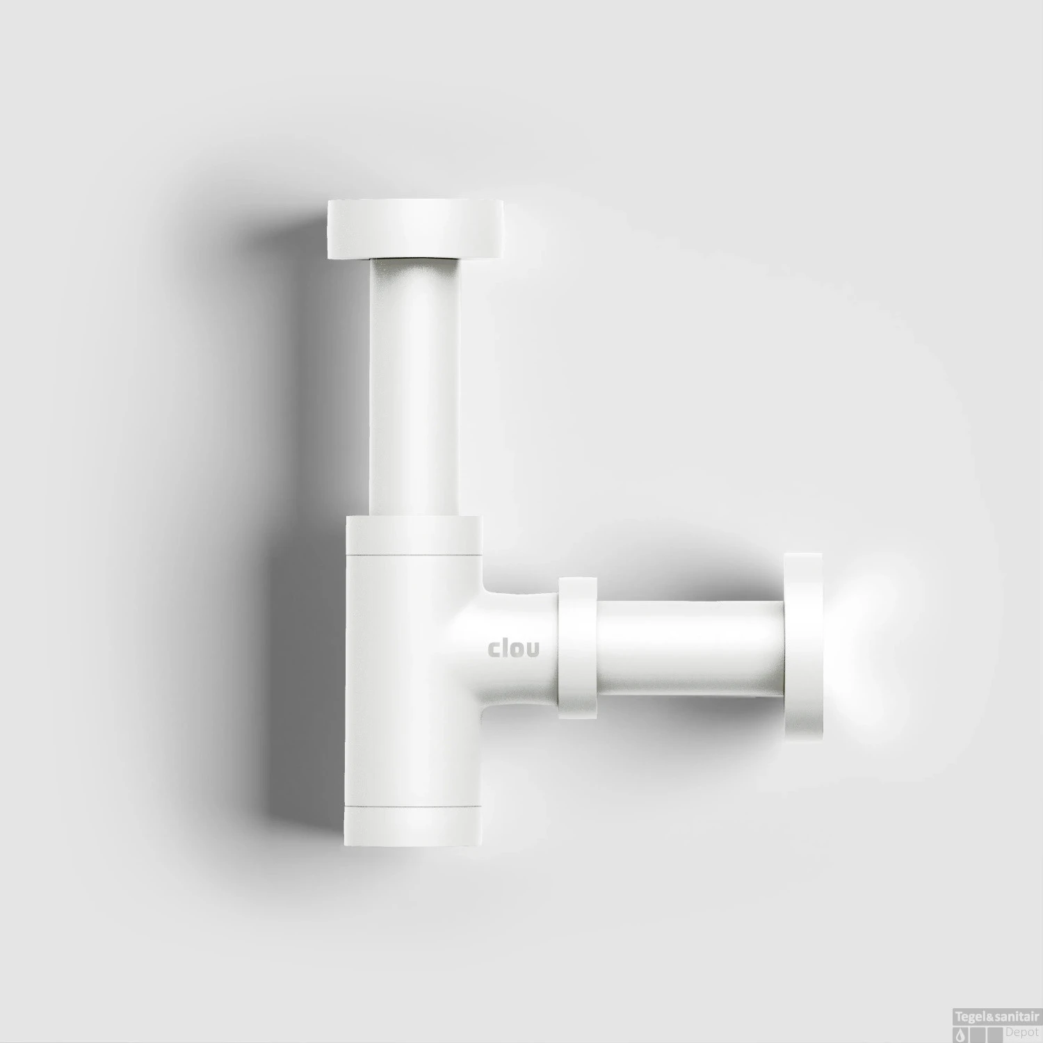 Design Fonteinsifon Clou Mini Suk Tbv Fonteinen Mat Wit