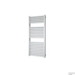 Designradiator Boss & Wessing Ifona 123x50 Cm 802 Watt Met Zijaansluiting Antraciet Metallic
