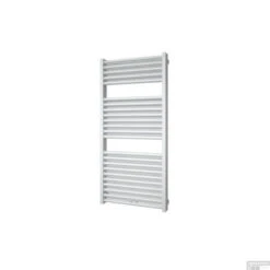 Designradiator Boss & Wessing Ifona 123x60 Cm 943 Watt Met Middenaansluiting Mat Wit