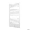 Handdoekradiator Locco 1215 X 600 Mm Zilver Metallic -Badkamermeubels designradiator boss wessing locco middenaansluiting 121 5x60 cm 660 watt wit shop 3