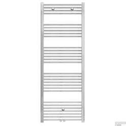 Designradiator Boss & Wessing Nile Gobi 170x60cm Chroom Midden-Onderaansluiting