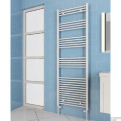 Designradiator Boss & Wessing Vertico Multirail 180x50 Cm Chroom Zij-Onderaansluiting