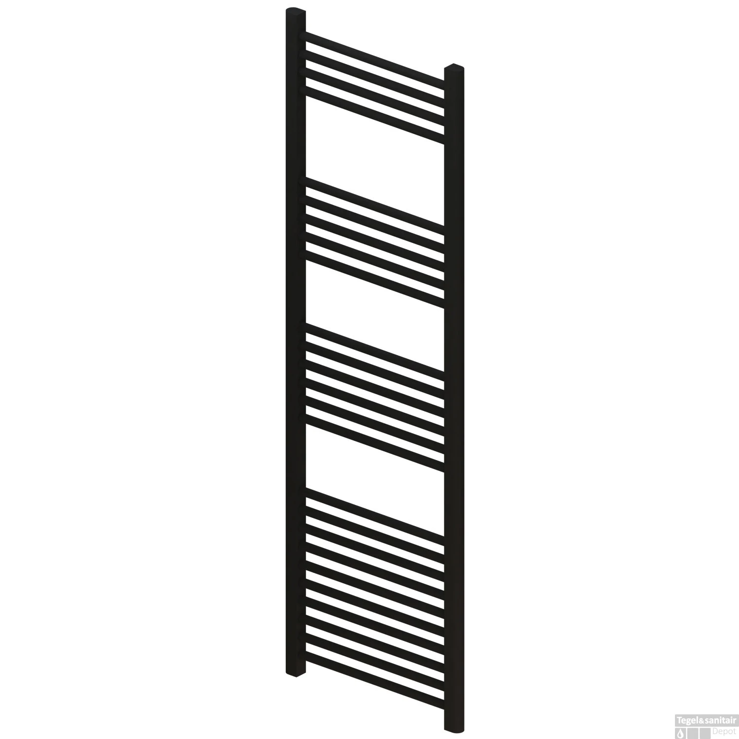Radiator Boss & Wessing Wingrave 180x50 Cm Mat Zwart Zij-Onderaansluiting (908 Watt) 3 Radiator Boss & Wessing Wingrave 180x50 Cm Mat Zwart Zij-Onderaansluiting (908 Watt)