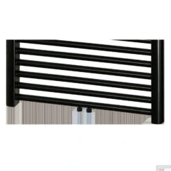 Designradiator Haceka Gobi Adoria 59x69 Cm Zwart 6-Punts Aansluiting (368 Watt) -Badkamermeubels designradiator haceka gobi adoria zwart detail